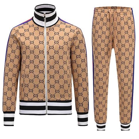 gucci men tracksuits|cheap gucci tracksuit men.